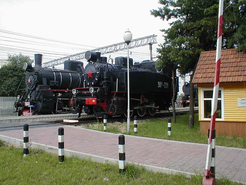 Музей истории железной дороги. Фотография Баранович. Город Барановичи