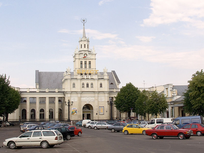 Железнодорожный вокзал. Фотография Бреста. Город Брест